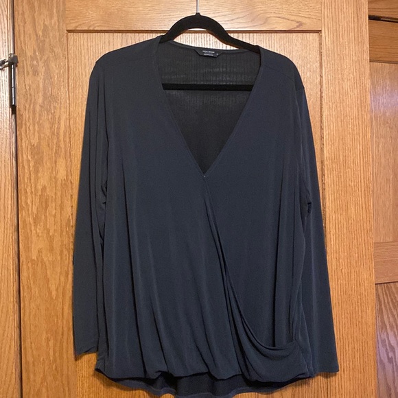 Lucky Brand barely used blouse black SZ XL - Picture 1 of 4